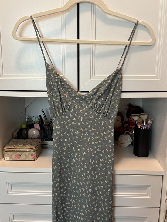 Madewell Dresses & Skirts - Madewell Layton Sage Midi dress, Size 0